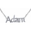Silvego Strieborná retiazka s menom Adam JJJ2239N-Adam Silvego Strieborná retiazka s menom Adam JJJ2239N-Adam