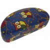Ewena puzdro na okuliare sova tmavo modré SK123