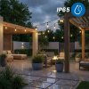 Solárna záhradná girlanda 15x LED ozdobné žiarovky 10, 4m 2700K teplá + diaľkové ovládanie SOLENA LUMILED Solárna záhradná girlanda 15x LED ozdobné žiarovky 10, 4m 2700K teplá + diaľkové ovládanie SOLENA LUMILED