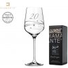 Poháre na víno so Swarovski Elements 450 ml číslo Poháre na víno so Swarovski Elements 450 ml číslo