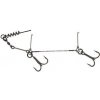 Savage Gear Nadväzec 1x7 Titanium Corkscrew Stinger veľkosť 2/0 23 kg