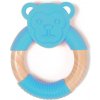 Bo Jungle B Teether Animal Wood Blue Monkey modrá