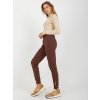 Och Bella Pants-TW-SP-BL-1002.06X-brown hnedá
