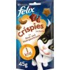 Felix Crispies 45g Hovädzie kuracie kurací maškrta pre mačky Felix Crispies 45g Hovädzie kuracie kurací maškrta pre mačky
