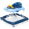 Baby Mix Dětské chodítko s volantem a silikonovými kolečky tmavě modré (53265) Baby Mix Dětské chodítko s volantem a silikonovými kolečky tmavě modré (53265)