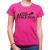 Fajntričko Tričko - Evolúcia Koník, Farba ružová, Strih/ Variant Pánsky / UNISEX Fajntričko Tričko - Evolúcia Koník, Farba ružová, Strih/ Variant Pánsky / UNISEX