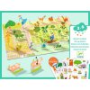 Djeco Premiestniteľné samolepky Farma Djeco Premiestniteľné samolepky Farma