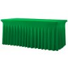 TENTino Elastický poťah SKIRTING na skladací stôl 180-183x76 cm VIAC FARIEB Farba obrusu: ZELENÁ / GREEN TENTino Elastický poťah SKIRTING na skladací stôl 180-183x76 cm VIAC FARIEB Farba obrusu: ZELENÁ / GREEN