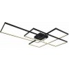 GLOBO 67227-100B GABRIEL stropné svietidlo LED 100W/2100lm 3000-4500-6000K čierna, opál, stmievateľné, diaľkové ovládanie GLOBO 67227-100B GABRIEL stropné svietidlo LED 100W/2100lm 3000-4500-6000K čierna, opál, stmievateľné, diaľkové ovládanie