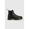Kožené topánky chelsea Dr. Martens 22227001-black, dámske, čierna farba, na plochom podpätku, Kožené topánky chelsea Dr. Martens 22227001-black, dámske, čierna farba, na plochom podpätku,