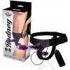 Harness Attraction Rodney Double Purple Vibrator 18 x 3.5 cm