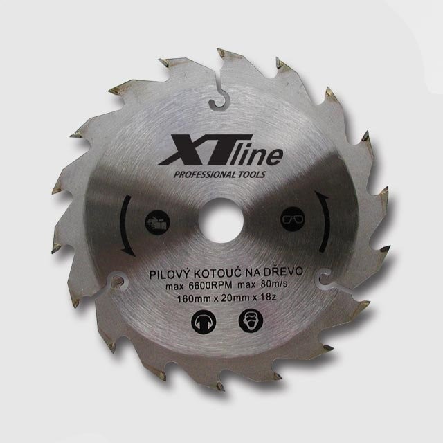 XTline Kotúč pílový profi na drevo 255x30mm/80 zubov