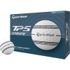 TaylorMade TP5 Stripe biele 12 ks