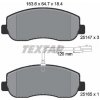 TEXTAR Sada brzdových destiček, kotoučová brzda 2514701 TEXTAR Sada brzdových destiček, kotoučová brzda 2514701