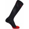Salomon ponožky Black/Biking Red