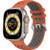 Cubenest Športový remienok na Apple Watch oranžovo-sivý Cubenest Športový remienok na Apple Watch oranžovo-sivý