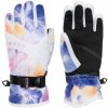 Roxy Jetty Girl Gloves, L, Biela, ZĽAVA Roxy Jetty Girl Gloves, L, Biela, ZĽAVA