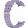 eses Silikónový dvojradový dierkovaný remienok pre Samsung Galaxy Watch 4, 5, 6, 7 - Fialový, 20 mm eses Silikónový dvojradový dierkovaný remienok pre Samsung Galaxy Watch 4, 5, 6, 7 - Fialový, 20 mm