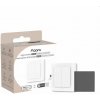 Aqara Smart Home Dvojvypínač (4x tl.,2 kanály) s 2x relé H2 EU,Zigbee a Thread WS-K08D Aqara Smart Home Dvojvypínač (4x tl.,2 kanály) s 2x relé H2 EU,Zigbee a Thread WS-K08D