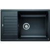 Drez Blanco ZIA XL 6 S Compact silgranit čierna oboustranné prevedení bez excentru Drez Blanco ZIA XL 6 S Compact silgranit čierna oboustranné prevedení bez excentru
