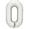 Fóliový balón s číslom 0 - Strieborný saténový 86cm (Narodeninový fóliový balón číslo jeden, s jemným saténovým efektom, vhodný na plnenie vzduchom aj héliom.) Fóliový balón s číslom 0 - Strieborný saténový 86cm (Narodeninový fóliový balón číslo jeden, s jemným saténovým efektom, vhodný na plnenie vzduchom aj héliom.)