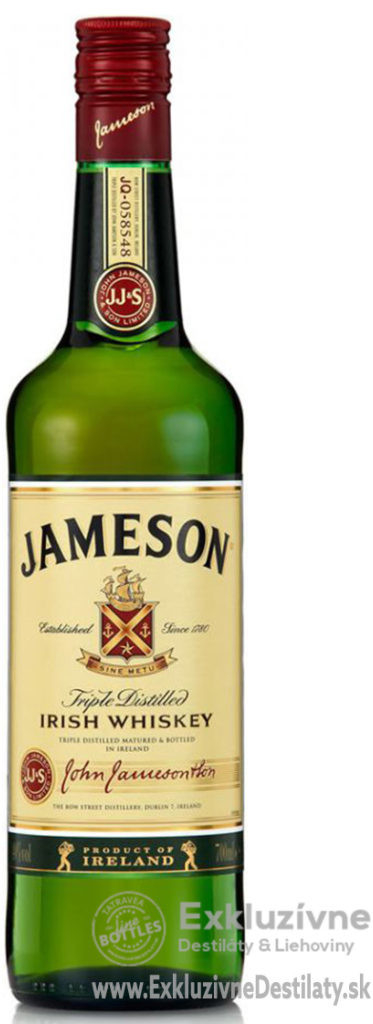 Jameson 40% 0,7 l (čistá fľaša)