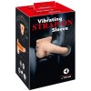 Vibrujúci návlek na strap-on Vibrujúci návlek na strap-on