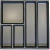 Küpper Organizér do zásuvky, 6,5 × 43,5 × 43 cm, plast 955