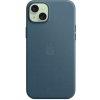 Apple iPhone 15 Plus FineWoven Case with MagSafe Pacific modré MT4D3ZM/A Apple iPhone 15 Plus FineWoven Case with MagSafe Pacific modré MT4D3ZM/A