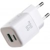 Nabíječka Joyroom JR-TG7 33W USB-A + USB-C do zásuvky - bílá Nabíječka Joyroom JR-TG7 33W USB-A + USB-C do zásuvky - bílá