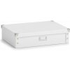 Zeller Present Box s vekom, 44,5 × 31,5 × 11 cm, biely, 17769