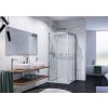 Aquatek TEKNO A4 Rohový sprchový kút 90x90x195cm, dvoje posuvné dvere, chróm, číre sklo AQ TEKNOA4CH9062 Aquatek TEKNO A4 Rohový sprchový kút 90x90x195cm, dvoje posuvné dvere, chróm, číre sklo AQ TEKNOA4CH9062