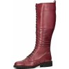 Robel dámske kožené čižmy na zips - bordové - 39 Robel dámske kožené čižmy na zips - bordové - 39