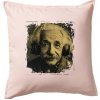 Albert Einstein so slúchadlami - Vankúš 50x50 - 50x50 - Iba poťah ( Svetloružová ) Albert Einstein so slúchadlami - Vankúš 50x50 - 50x50 - Iba poťah ( Svetloružová )