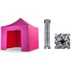 Nožnicový párty stan 3x3 m TENTino BIG HEXAGON Farba opláštenia: 14A - RUŽOVÁ Nožnicový párty stan 3x3 m TENTino BIG HEXAGON Farba opláštenia: 14A - RUŽOVÁ