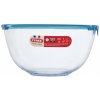 PYREX Misa sklenená s plastovým vekom sklo číre 2,3 l 21 x 11 cm