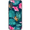 Púzdro Picasee silikónové Sony Xperia 10 II - Pink Monstera čierne Púzdro Picasee silikónové Sony Xperia 10 II - Pink Monstera čierne
