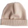 SAY YES Dvojvrstvová rebro čiapka - nude SAY YES Dvojvrstvová rebro čiapka - nude