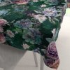 Biante Dekoračný obdĺžnikový obrus Parma PM-114 Fialové kvety na tmavo zelenom 50x100 cm Biante Dekoračný obdĺžnikový obrus Parma PM-114 Fialové kvety na tmavo zelenom 50x100 cm