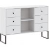 INTERMEBLE Komoda LINEA 6S biela INTERMEBLE Komoda LINEA 6S biela