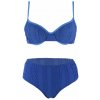 Barka Neon dámske plavky vystužené košíčky modrá Barka Neon dámske plavky vystužené košíčky modrá