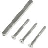 Upevňovací set čtyřhran + šrouby pro bezp. kování kl-kl, tloušťka křídla 46-55mm Upevňovací set čtyřhran + šrouby pro bezp. kování kl-kl, tloušťka křídla 46-55mm