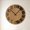 drevo zivota Nástenné hodiny CLOCK Farebný dekor: Buk-Wenge, Farba ručičiek: Černé, Velikost hodin: 60x60 drevo zivota Nástenné hodiny CLOCK Farebný dekor: Buk-Wenge, Farba ručičiek: Černé, Velikost hodin: 60x60