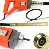 Vibrátor do betónu 1.250 W, upínanie maticou, 4.500 ot/min, hadica 2 m, priemer 35 mm, Vibrátor do betónu 1.250 W, upínanie maticou, 4.500 ot/min, hadica 2 m, priemer 35 mm,