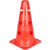 Merco Vario kužeľ s otvormi 30 cm 1 ks červená Merco Vario kužeľ s otvormi 30 cm 1 ks červená