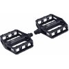 Pedále FORCE BMX HOT hliníkové, čierne Pedále FORCE BMX HOT hliníkové, čierne