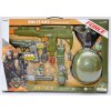 MAC TOYS Vojenská sada s helmou MAC TOYS Vojenská sada s helmou
