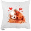 Dekoratívny vankúš Puppy Love 40x40 cm EMI Dekoratívny vankúš Puppy Love 40x40 cm EMI