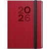 Týždenný diár 2026 Oskar Vigo A5 červená Týždenný diár 2026 Oskar Vigo A5 červená