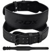 RDX 4 Inch Leather Weightlifting Gym Opasok BLACK - 2XL RDX 4 Inch Leather Weightlifting Gym Opasok BLACK - 2XL